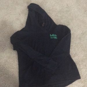 Hollister navy blue hoodie
